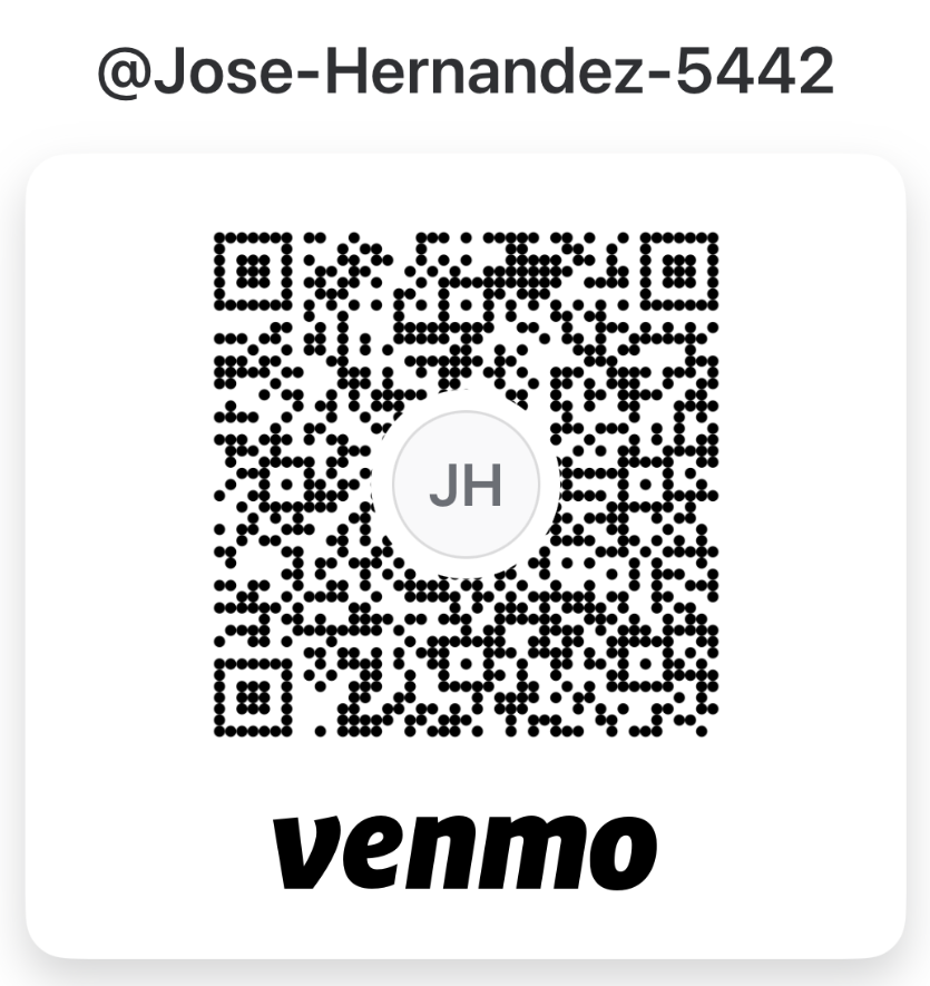 El Paso Elite Venmo QR code