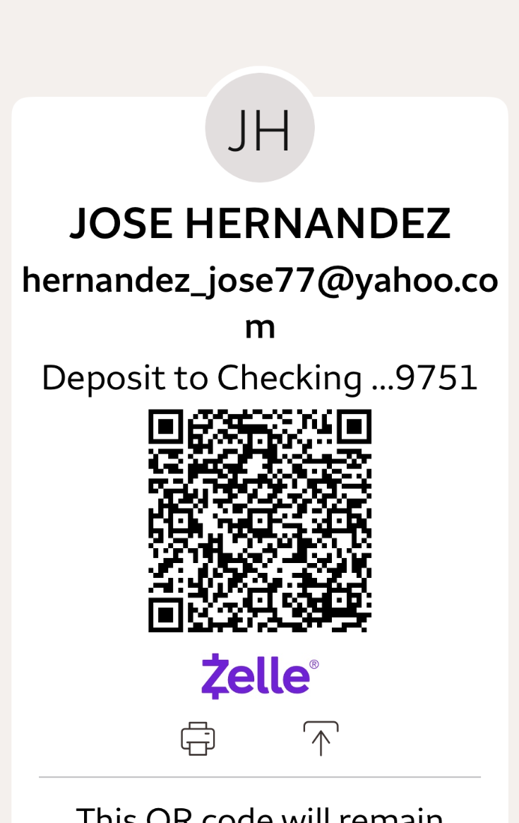 El Paso Elite Zelle QR code